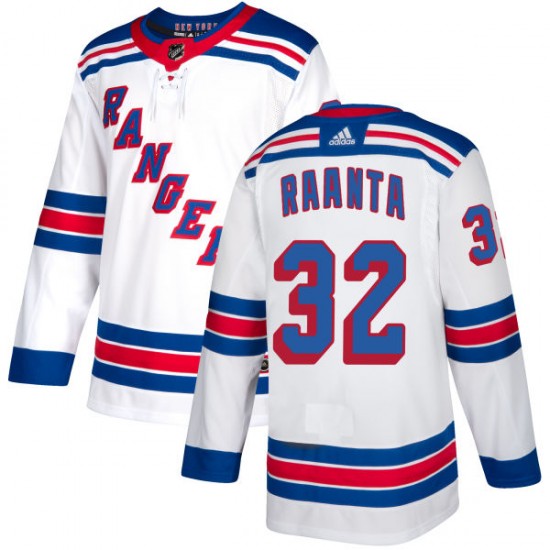 Adidas Antti Raanta New York Rangers Men's Authentic Jersey - White