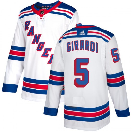 Adidas Dan Girardi New York Rangers Men's Authentic Jersey - White