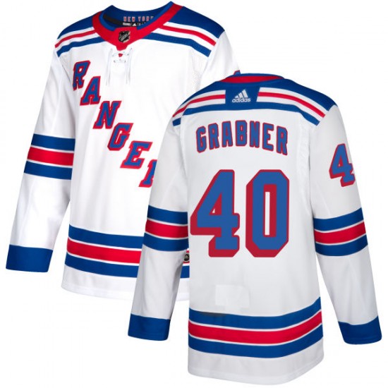 Adidas Michael Grabner New York Rangers Men's Authentic Jersey - White