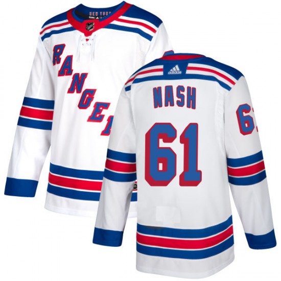 Adidas Rick Nash New York Rangers Men's Authentic Jersey - White