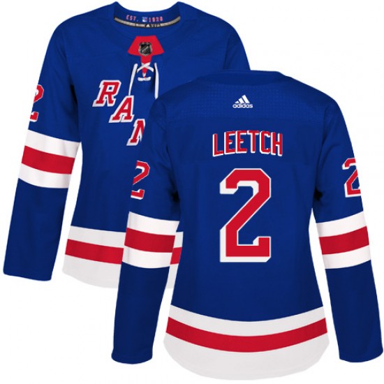 Adidas Brian Leetch New York Rangers Women's Authentic Home Jersey - Royal Blue
