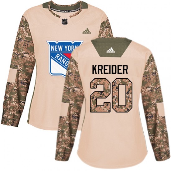 Adidas Chris Kreider New York Rangers Women's Premier Away Jersey - White