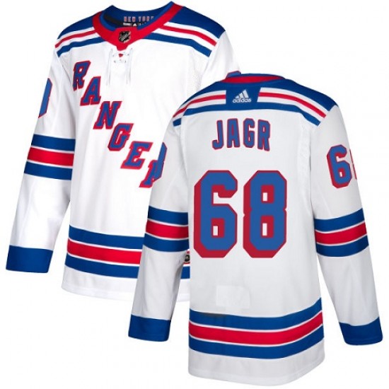 Adidas Jaromir Jagr New York Rangers Women's Authentic Away Jersey - White
