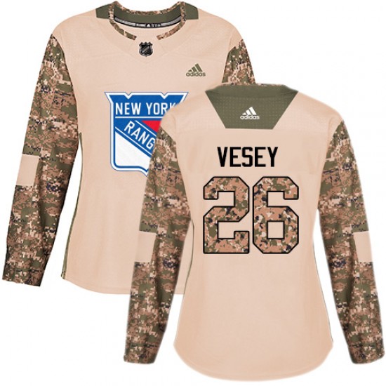 Adidas Jimmy Vesey New York Rangers Women's Premier Away Jersey - White
