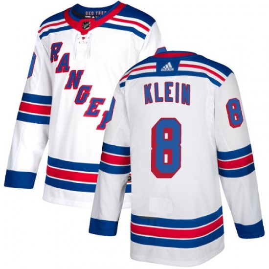 Adidas Kevin Klein New York Rangers Women's Authentic Away Jersey - White