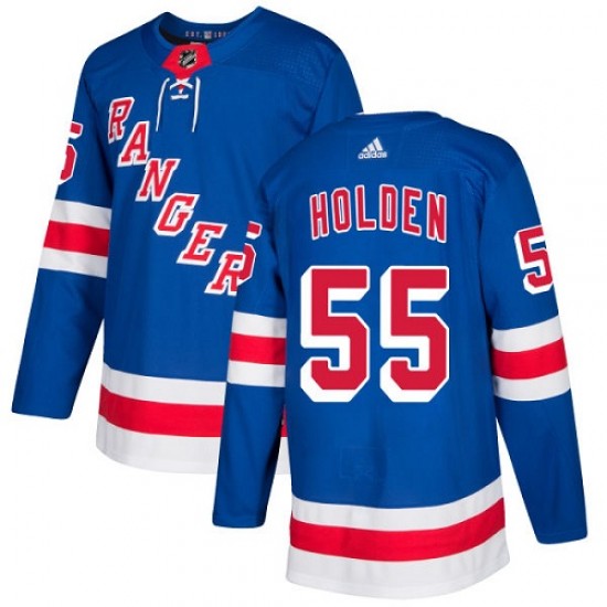 Adidas Nick Holden New York Rangers Men's Premier Home Jersey - Royal Blue