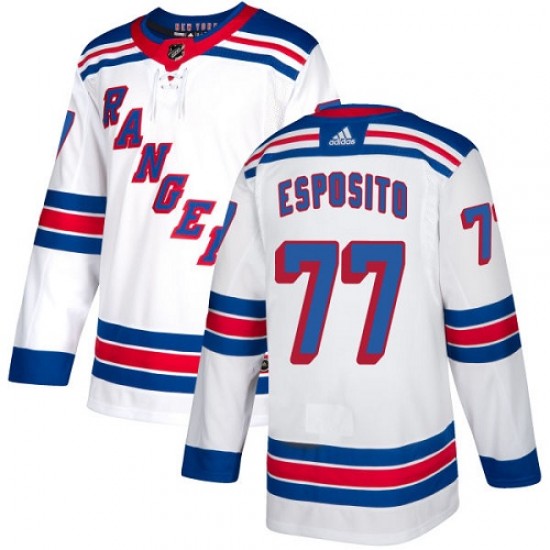 Adidas Phil Esposito New York Rangers Women's Authentic Away Jersey - White