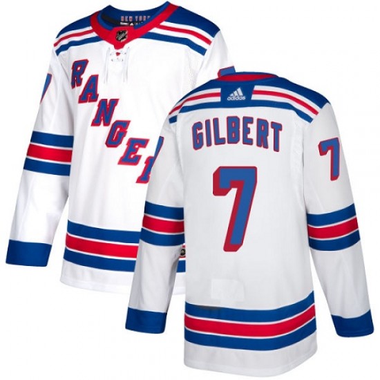 Adidas Rod Gilbert New York Rangers Youth Authentic Away Jersey - White