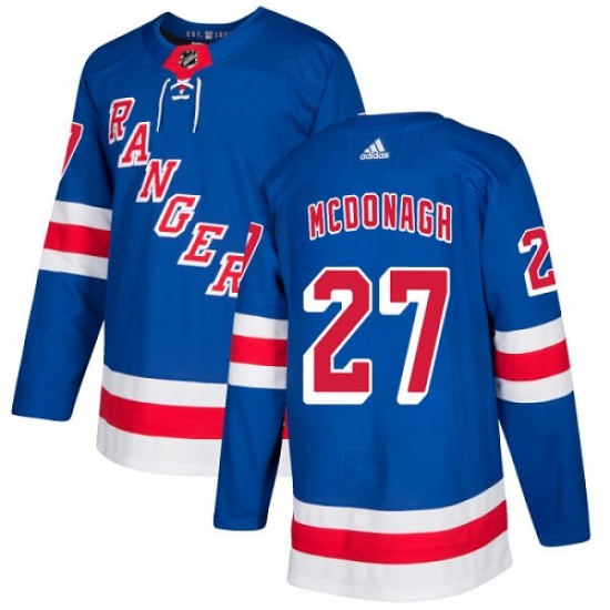 Adidas Ryan McDonagh New York Rangers Youth Authentic Home Jersey - Royal Blue
