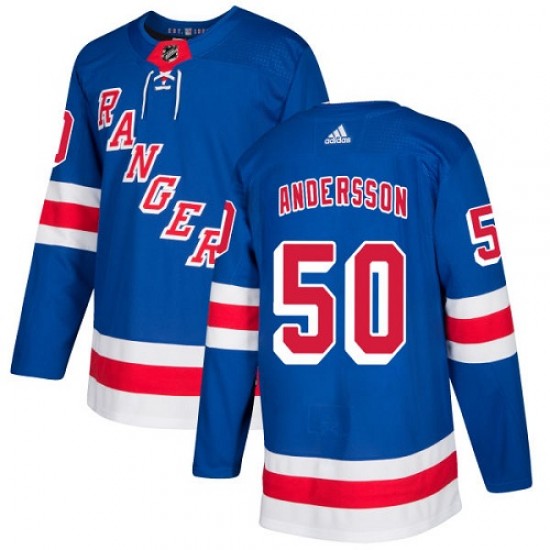 Adidas Tanner Glass New York Rangers Youth Premier Home Jersey - Royal Blue