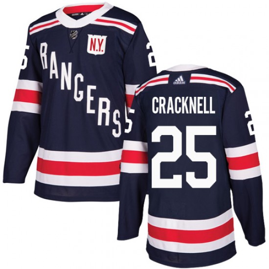 Adidas Adam Cracknell New York Rangers Youth Authentic 2018 Winter Classic Jersey - Navy Blue