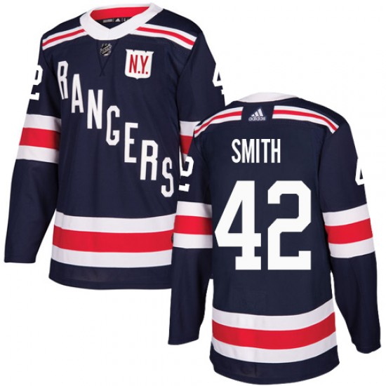 Adidas Brendan Smith New York Rangers Youth Authentic 2018 Winter Classic Jersey - Navy Blue