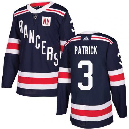 Adidas James Patrick New York Rangers Youth Authentic 2018 Winter Classic Jersey - Navy Blue