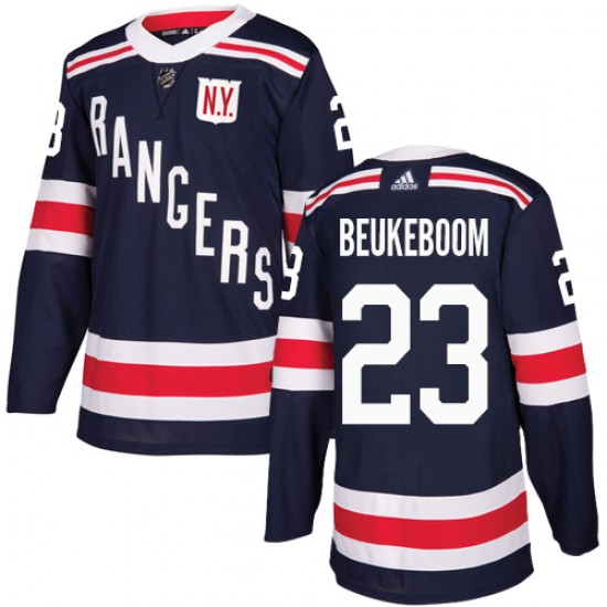 Adidas Jeff Beukeboom New York Rangers Youth Authentic 2018 Winter Classic Jersey - Navy Blue