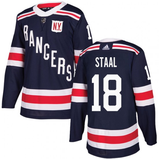 Adidas Marc Staal New York Rangers Men's Authentic 2018 Winter Classic Jersey - Navy Blue