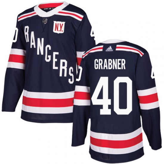 Adidas Michael Grabner New York Rangers Youth Authentic 2018 Winter Classic Jersey - Navy Blue