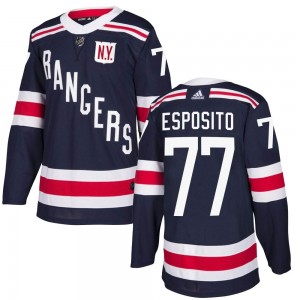 Adidas Phil Esposito New York Rangers Men's Authentic 2018 Winter Classic Home Jersey - Navy Blue