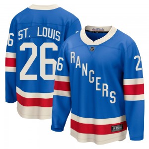 Fanatics Martin St. Louis New York Rangers Men's Breakaway Centennial Jersey - Blue
