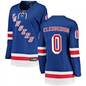 Fanatics Branded Adam Clendening New York Rangers Women's Breakaway Home Jersey - Blue