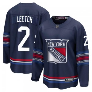 Fanatics Branded Brian Leetch New York Rangers Youth Premier Breakaway Alternate Jersey - Navy