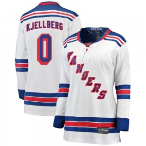 Fanatics Branded Simon Kjellberg New York Rangers Women's Breakaway Away Jersey - White