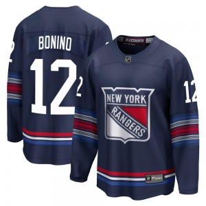 Fanatics Branded Nick Bonino New York Rangers Men's Premier Breakaway Alternate Jersey - Navy