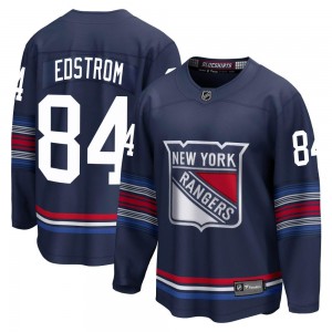 Fanatics Branded Adam Edstrom New York Rangers Men's Premier Breakaway Alternate Jersey - Navy