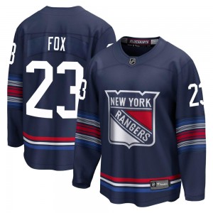 Fanatics Branded Adam Fox New York Rangers Men's Premier Breakaway Alternate Jersey - Navy