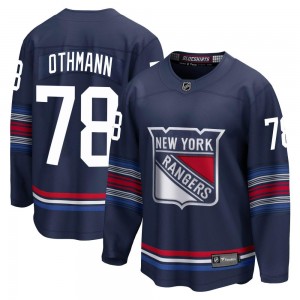 Fanatics Branded Brennan Othmann New York Rangers Men's Premier Breakaway Alternate Jersey - Navy