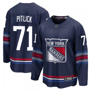 Fanatics Branded Tyler Pitlick New York Rangers Men's Premier Breakaway Alternate Jersey - Navy