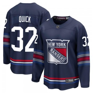 Fanatics Branded Jonathan Quick New York Rangers Men's Premier Breakaway Alternate Jersey - Navy
