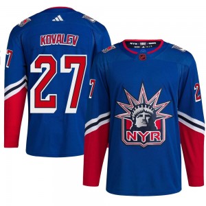 Adidas Alex Kovalev New York Rangers Men's Authentic Reverse Retro 2.0 Jersey - Royal