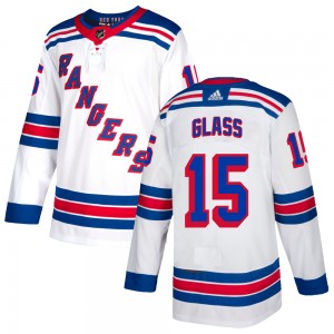 Adidas Tanner Glass New York Rangers Youth Authentic Jersey - White