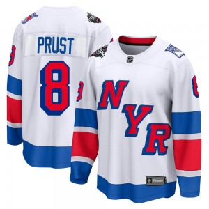 Fanatics Branded Brandon Prust New York Rangers Men's Breakaway 2024 Stadium Series Jersey - White