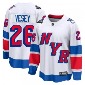 Fanatics Branded Jimmy Vesey New York Rangers Men's Breakaway 2024 Stadium Series Jersey - White