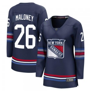 Fanatics Branded Dave Maloney New York Rangers Women's Premier Breakaway Alternate Jersey - Navy