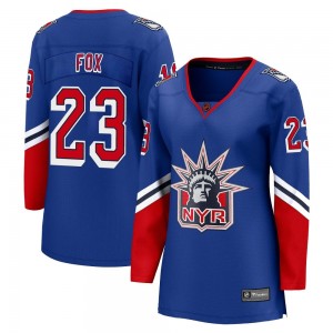 Fanatics Branded Adam Fox New York Rangers Women's Breakaway Special Edition 2.0 Jersey - Royal