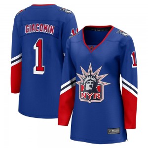 Fanatics Branded Eddie Giacomin New York Rangers Women's Breakaway Special Edition 2.0 Jersey - Royal