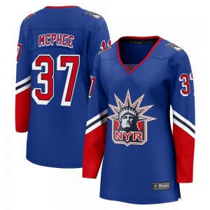 Fanatics Branded George Mcphee New York Rangers Women's Breakaway Special Edition 2.0 Jersey - Royal