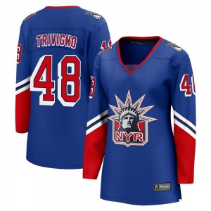 Fanatics Branded Bobby Trivigno New York Rangers Women's Breakaway Special Edition 2.0 Jersey - Royal