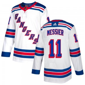 Adidas Mark Messier New York Rangers Men's Authentic Jersey - White