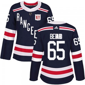 Adidas Brett Berard New York Rangers Women's Authentic 2018 Winter Classic Home Jersey - Navy Blue