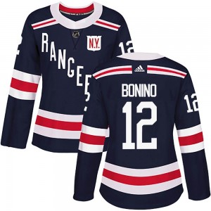 Adidas Nick Bonino New York Rangers Women's Authentic 2018 Winter Classic Home Jersey - Navy Blue