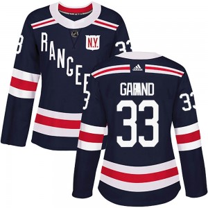 Adidas Dylan Garand New York Rangers Women's Authentic 2018 Winter Classic Home Jersey - Navy Blue