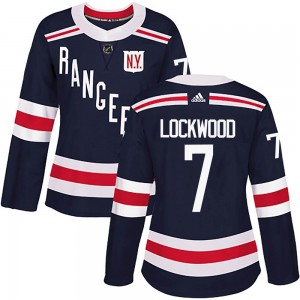 Adidas William Lockwood New York Rangers Women's Authentic 2018 Winter Classic Home Jersey - Navy Blue