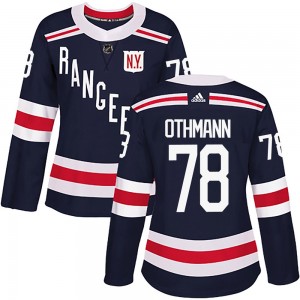 Adidas Brennan Othmann New York Rangers Women's Authentic 2018 Winter Classic Home Jersey - Navy Blue