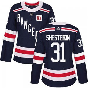 Adidas Igor Shesterkin New York Rangers Women's Authentic 2018 Winter Classic Home Jersey - Navy Blue