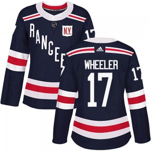 Adidas Blake Wheeler New York Rangers Women's Authentic 2018 Winter Classic Home Jersey - Navy Blue