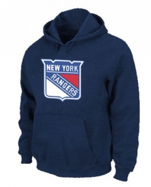 Men's New York Rangers Pullover Hoodie - Navy